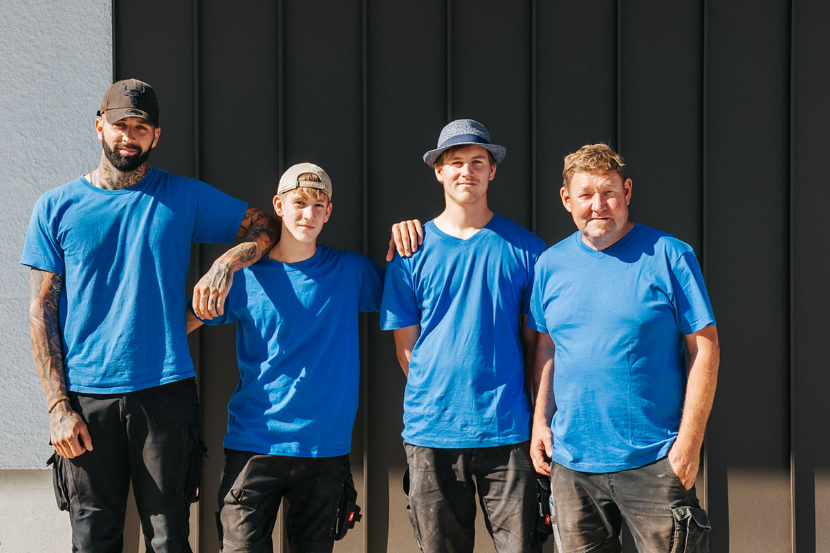 Spengler- und Dachdecker-Team